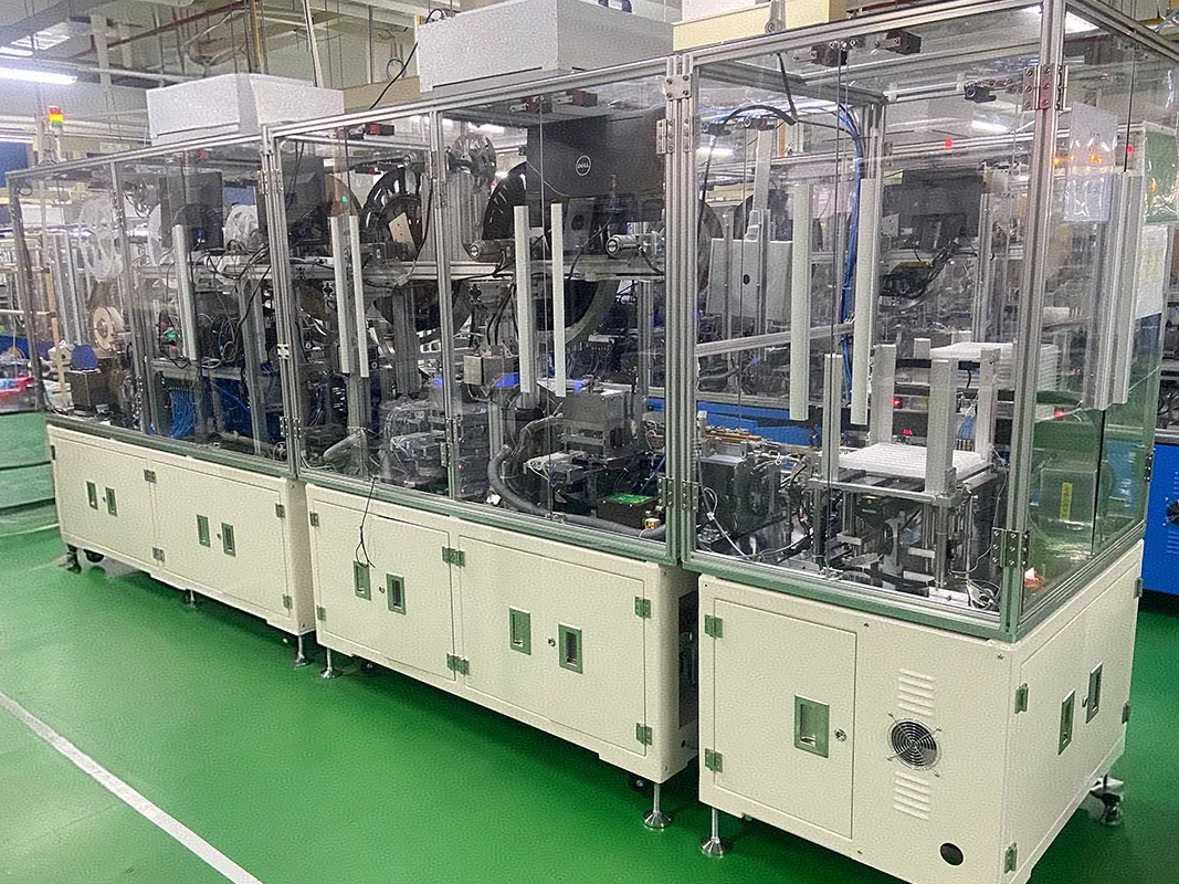 车载连接器自动组立检查包装机